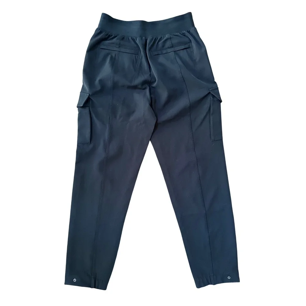 Athleta Endless High Rise Cargo Pant - Black - Size 4 - Picture 3 of 5